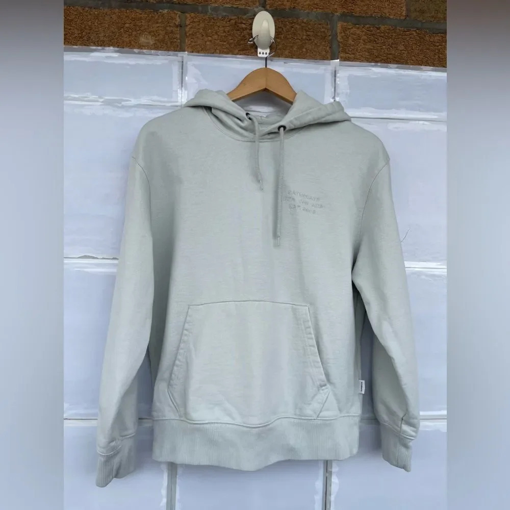 saturday nyc Ditch International Hoodie Small